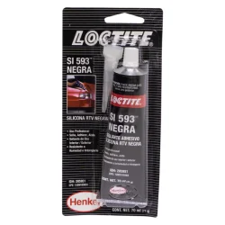 Silicón RTV 593 Negro tubo 70ml